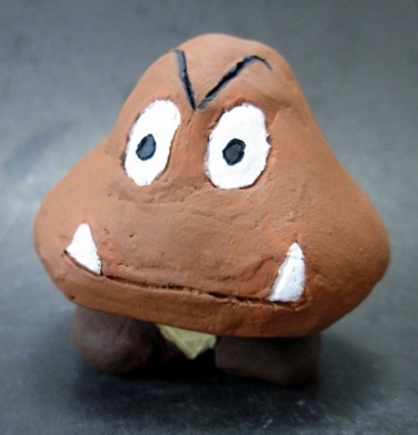 zelda link's awakening goomba figure